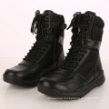 Hot Venda Preto Couro Militar Combat Boots Jungle Botas Táticas